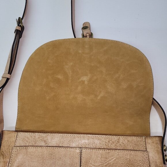 Patricia Nash Bag Womens Rosolini Tooled Leather Saddle Natural Style P472203 - Picture 8 of 16